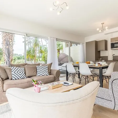 Lejlighedshotel Madame Les Palmiers Du Golf Service Premium Moliets-et-Maa