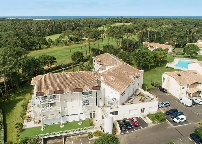 Madame Les Palmiers Du Golf Service Premium Lägenhetshotell Moliets-et-Maa